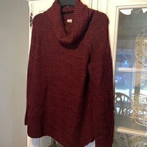 It’s Our Time medium cowl neck sweater  